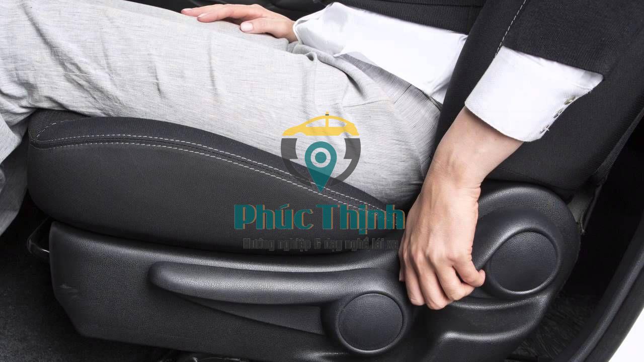hướng dẫn điều chỉnh ghế khi lái xe