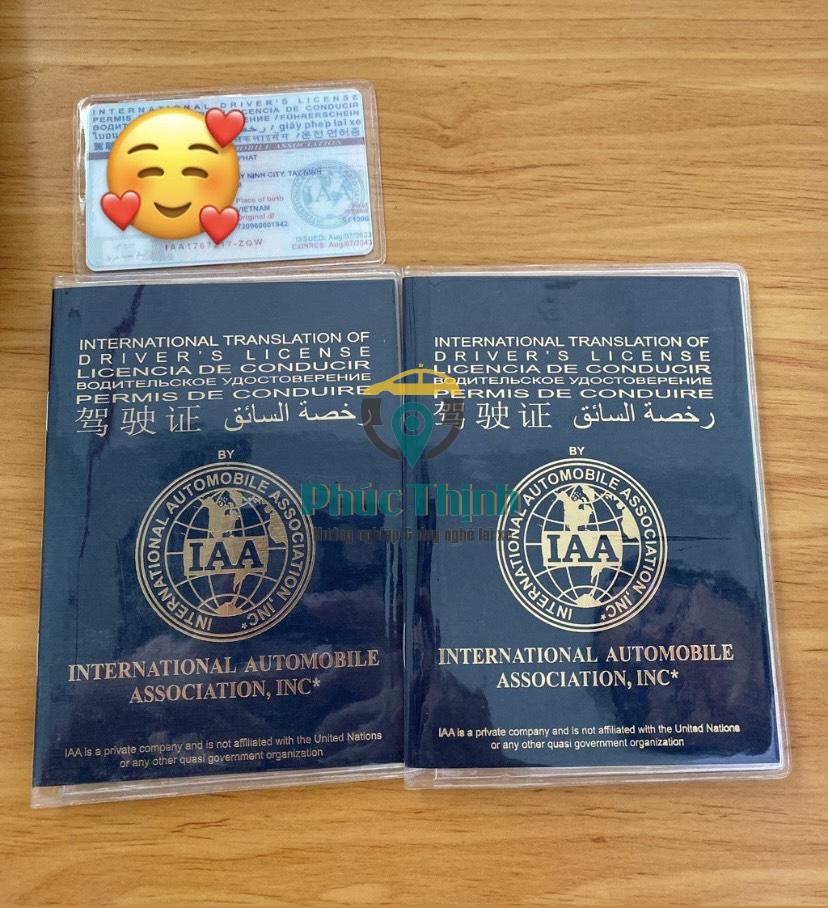 bằng lái quốc tế IAA